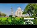 My Walk Through The Taj Mahal -- Taj Mahal Agra, India