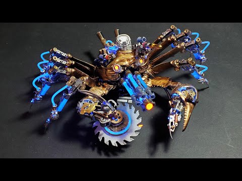 ??????????????????????Steampunk Crab Monsters scene model?????????