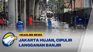 Banjir Cipulir Putus Akses Jalan Jaksel Tangerang