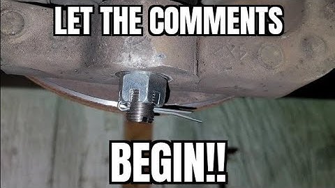 The Cotter Pin Question. What