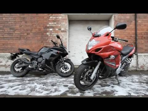 2010 Yamaha XJ6 Diversion F v Suzuki GSX650F review