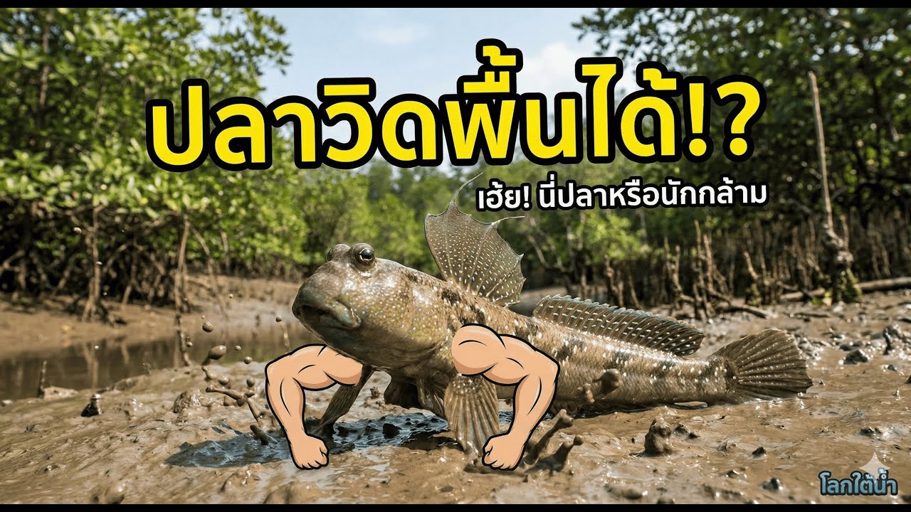 เมื่อปลาลืมว่าเป็นปลา! 3 สายพันธุ์สุดแปลกที่ชอบ "เดิน" มากกว่า "ว่าย" 🐟🦶
