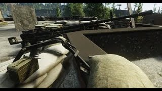 NSV "Utyos" 12.7x108 heavy machine gun on tarkov