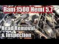 Dodge Ram Hemi 5.7 Engine Repair - Removing The Cylinder Heads For Inspection