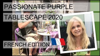 PASSIONATE PURPLE TABLESCAPE 2020   FRENCH EDITION