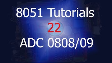 8051 0808/0809 ADC Interfacing