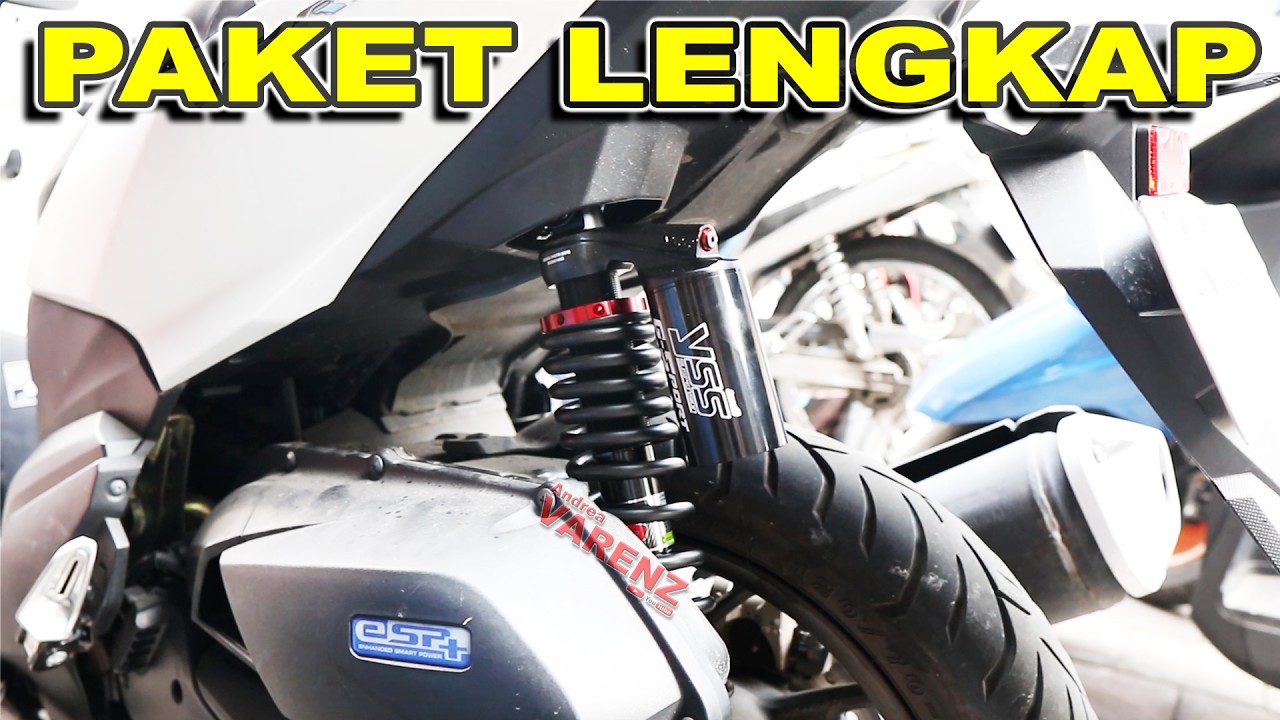 Kocak..!! Shock keras dipelihara, Vario 160 upgrade paket mantap dari YSS (G-Sport & Fork Kit)