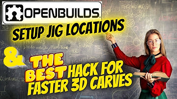 Save Jig Location for Repeat Carves Using OpenBuilds Sender & Expediting 3d Carves - Recorded Live