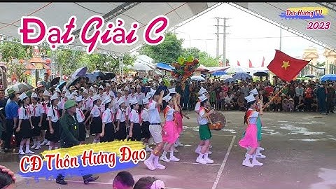 CĐ Thôn Hưng Đạo / Đạt Giải C Nghi Thức Hội Trại Hè Xã Đông Lỗ Hiệp Hòa Bắc Giang năm 2023
