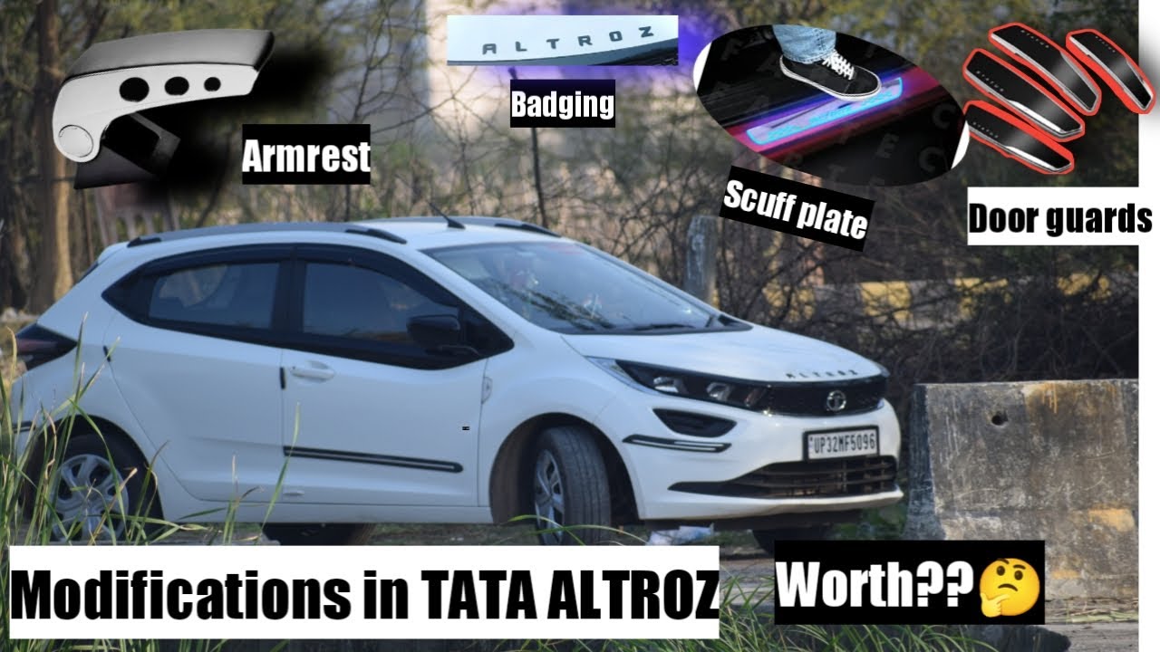 Accessories that you can install in your car🤔 Tata Altroz