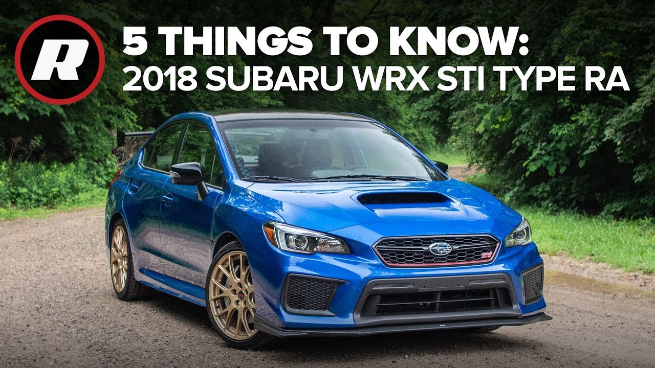 Video 18 Subaru Wrx Sti Type Ra
