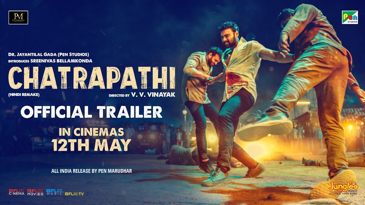 Chatrapathi   Official Trailer  Bellamkonda Sai Sreenivas  Pen Studios  In Cinemas 12 May 2023