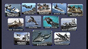 Naval Units Statistics,  Pros & Cons - Red Alert 2 [YR]