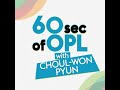 Capture de la vidéo «60 Seconds Of Opl» | Double-Bass Player Choul-Won Pyun
