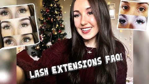 Lash Extensions Experience FAQ - DO THEY DAMAGE YOUR OWN LASHES? | lucyRebekahh