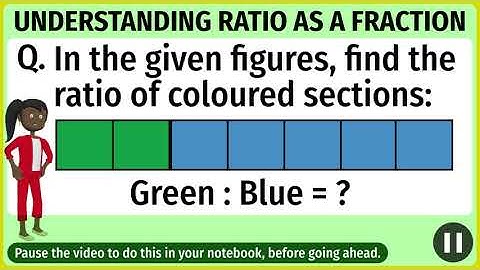 Learn | Understanding Ratio as a Fraction  | Conceptual Maths Grade 5 | Animated Content