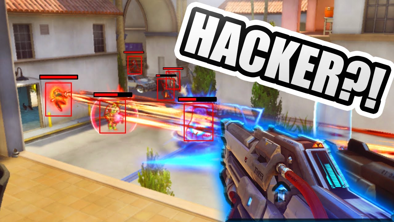 PLAYING WITH A HACKER ON MY TEAM?! | Overwatch |