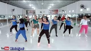 DJ Rindu Tapi Jauh Remix | Tiktok Viral | Senam Kreasi | Zumba Dance | Choreo By Wiwix Djani