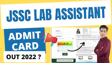 jssc lab assistant admit card 2022 | jharkhand lab assistant admit card 2022