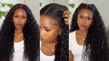 🔥Unice Hair Effortless Natural Hairline Glueless Byebyeknots Voluminous Water Wave Wig +3 Style