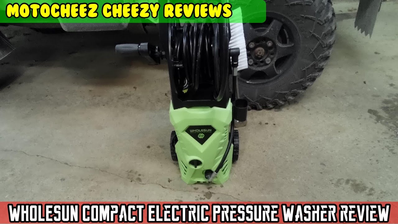 WHOLESUN Compact 3000PSI Electric Pressure Washer 2.4GPM Power Washer