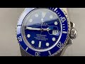 Rolex Submariner Date "Smurf" 116619LB Rolex Watch Review