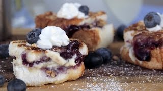 How to Make Grilled Blueberry Cheesecake | Eat the Trend How to Make Grilled Blueberry Cheesecake | Eat the Trend