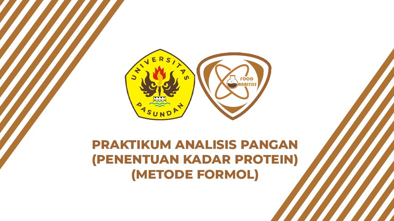 [ANALISIS PANGAN] - MATERI V - PENENTUAN KADAR PROTEIN (METODE FORMOL ...