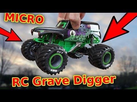 build-the-world's-best-tiny-rc-grave-digger-rc-monster-truck-car