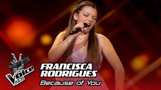 Francisca Rodrigues - "Because of You" | 2.ª Gala | The Voice Kids Portugal