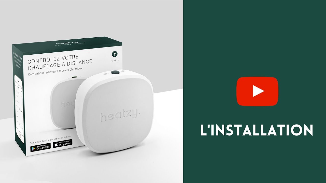 HEATZY Module connecté - Pour radiateur électrique, pilotage depuis  application - Cdiscount Bricolage