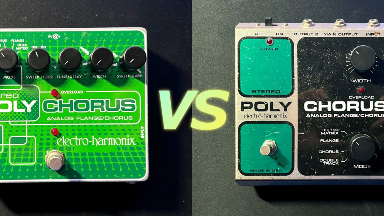 Electro Harmonix Stereo Polychorus Pedal - YouTube