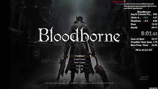 Bloodborne Any% Speedrun in 24:09 IGT (World Record/Current Patch)