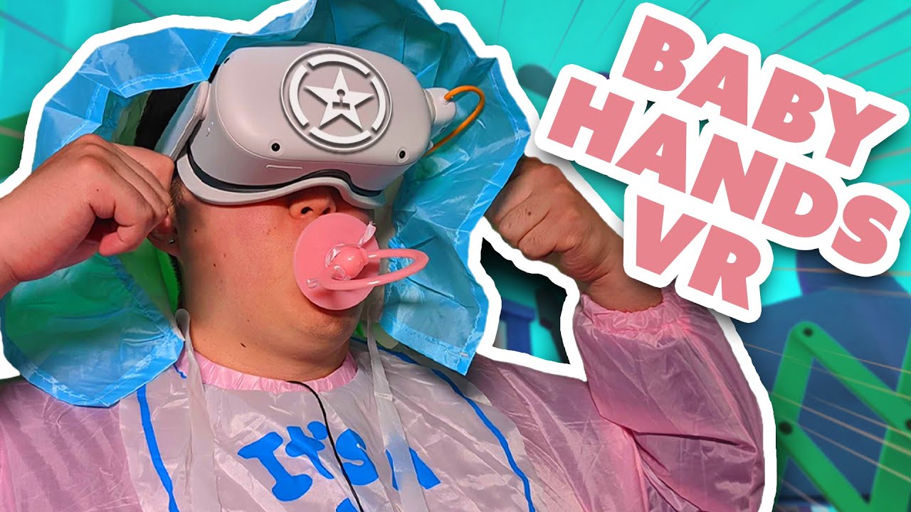 Let's Play Baby Hands VR: Don't Eat the Crayons!