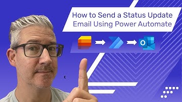 How to Send a Status Update Email Using Power Automate.