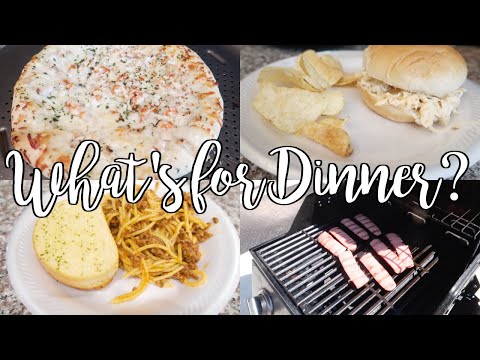 WHAT'S FOR DINNER? | QUICK AND EASY DINNER IDEAS 2019