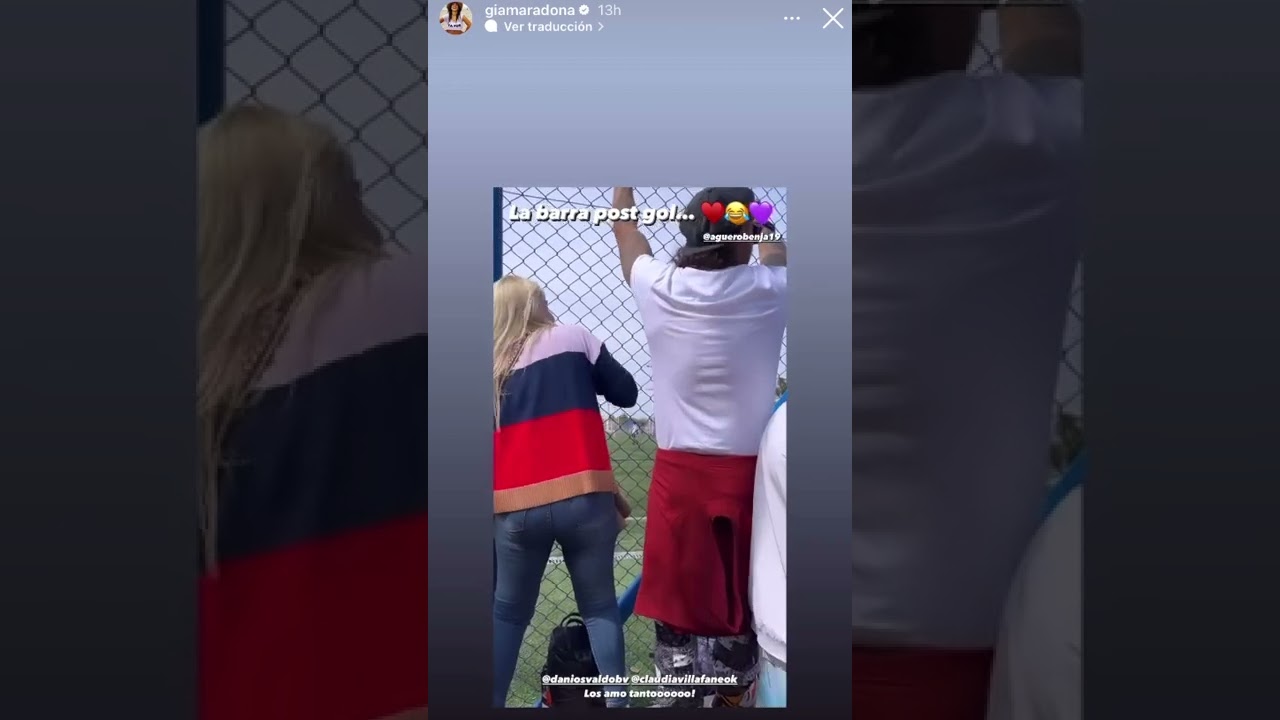 Gianinna Maradona mostró a Claudia Villafañe y a Daniel Osvaldo en modo 'barrabrava'