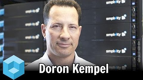 Doron Kempel, SimpliVity - Hyperconvergence 2016 with Stu Miniman, Wikibon