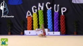 Anna Lebedeva - Ivanovo (RUS) - Maças (Clubs) - Junior - AGN Cup 2016