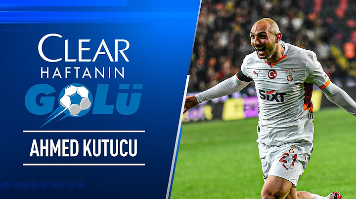 Clear ile 22. Haftanın En İyi Golü:  Ahmed Kutucu | Gaziantep FK - Galatasaray