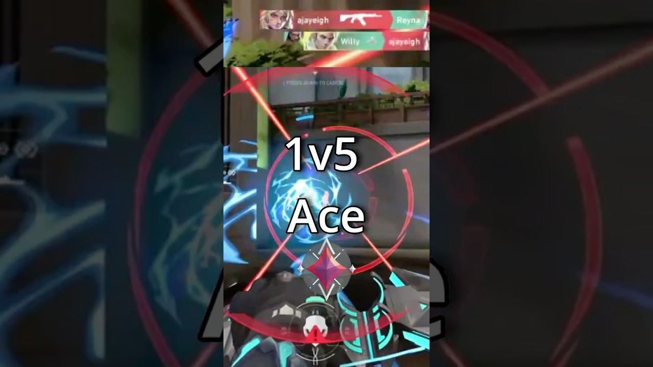 INSANE 1V5 ACE IN IMMORTAL COMPETITIVE 