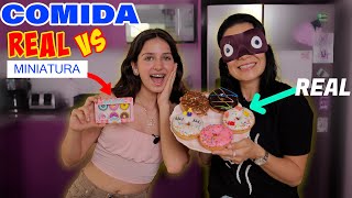 COMIDA MINIATURA VS REAL | AnaNANA TOYS