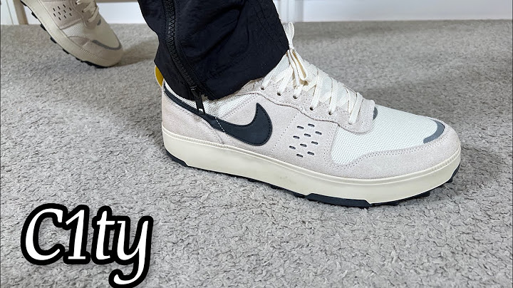 The alternative to Tom Sachs General Purpose Shoe, Nike C1ty Review& On foot