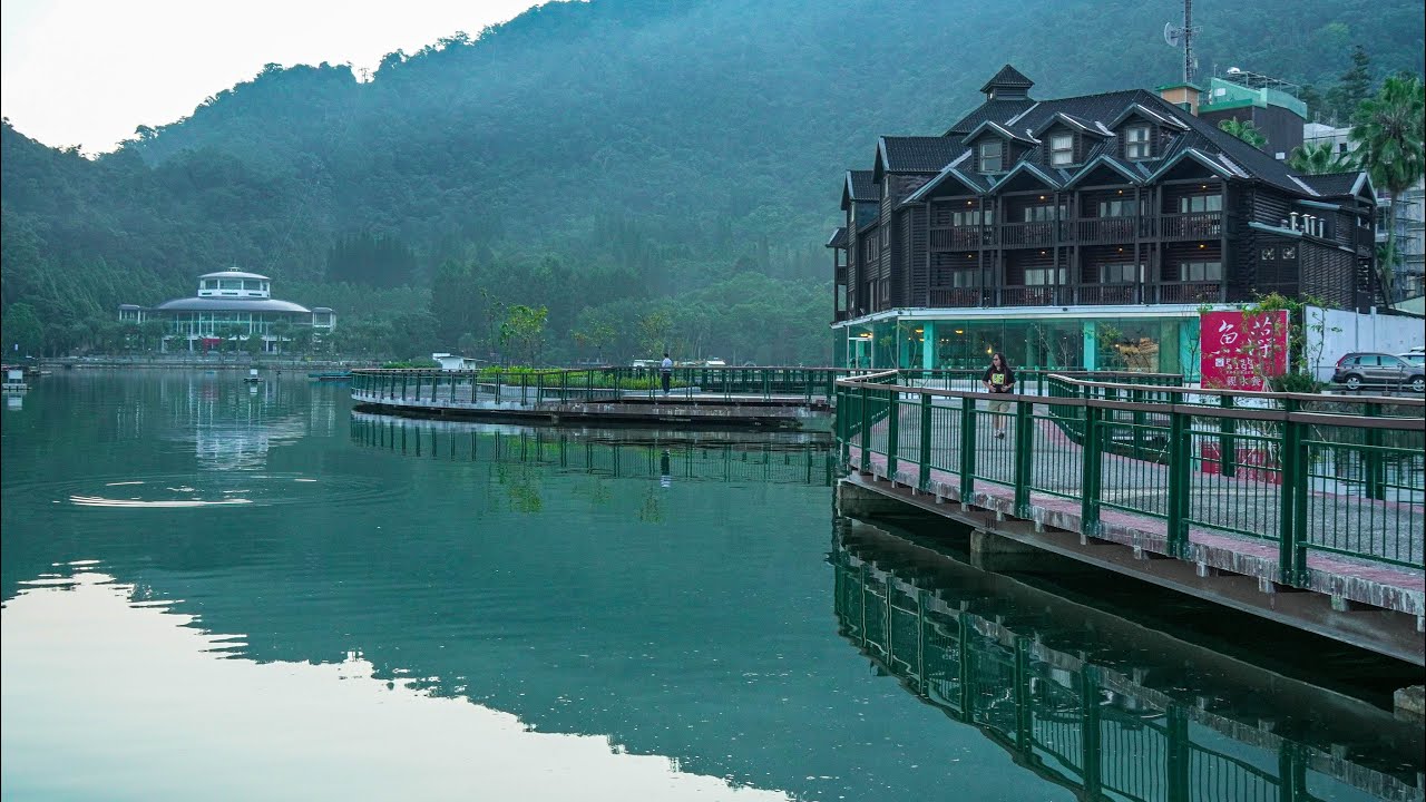 日月潭自行車步道騎行#伊達邵碼頭（新自行車步道）-九蛙🐸觀景平台#南投魚池#日月潭