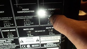 Behringer Truth B2031A High Resolution Active 2-Way Studio Monitor test