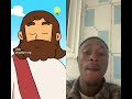 Jesus and the Demon Trash Bin 👹🗑️ #jesusbys #jbys #jesus #viralshorts #10millionviews #viralvideo