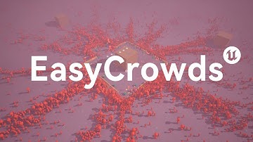 Use niagara to create large crowds in Unreal Engine