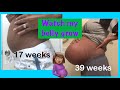 Baby bump progression | Baby #1