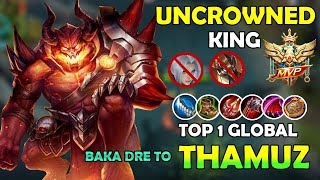 I Am Fire Reincarnated ! Top 1 Global Thamuz Gameplay And New Build 2020 - Thamuz Mobile Legends