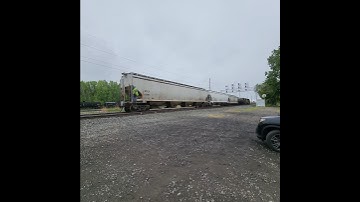 CSX local reverses train into the yard through an interlocking! #train #shorts #railfan #reverse
